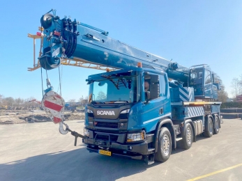 Сборка автокранов SANY грузоподъёмностью 50 тонн