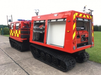 BV206 пожарная машина