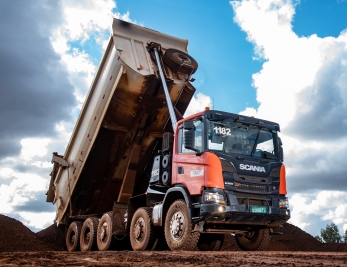 Производство Майнинг самосвалов Scania