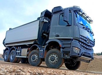 Ввоз импорт самосвалов Arocs Mercedes