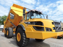 Купить шарнирный самосвал в наличии VOLVO A40G, внедорожные полноприводные шарнирно-сочлененные самосвалы на складе продажа.